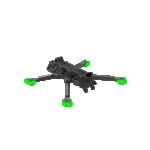 Hot Sales IFlight Nazgul F6D V2 Frame Kit 6inch Carbon Fiber DeadCat HD/Analog Compatible With O3 Air Unit for